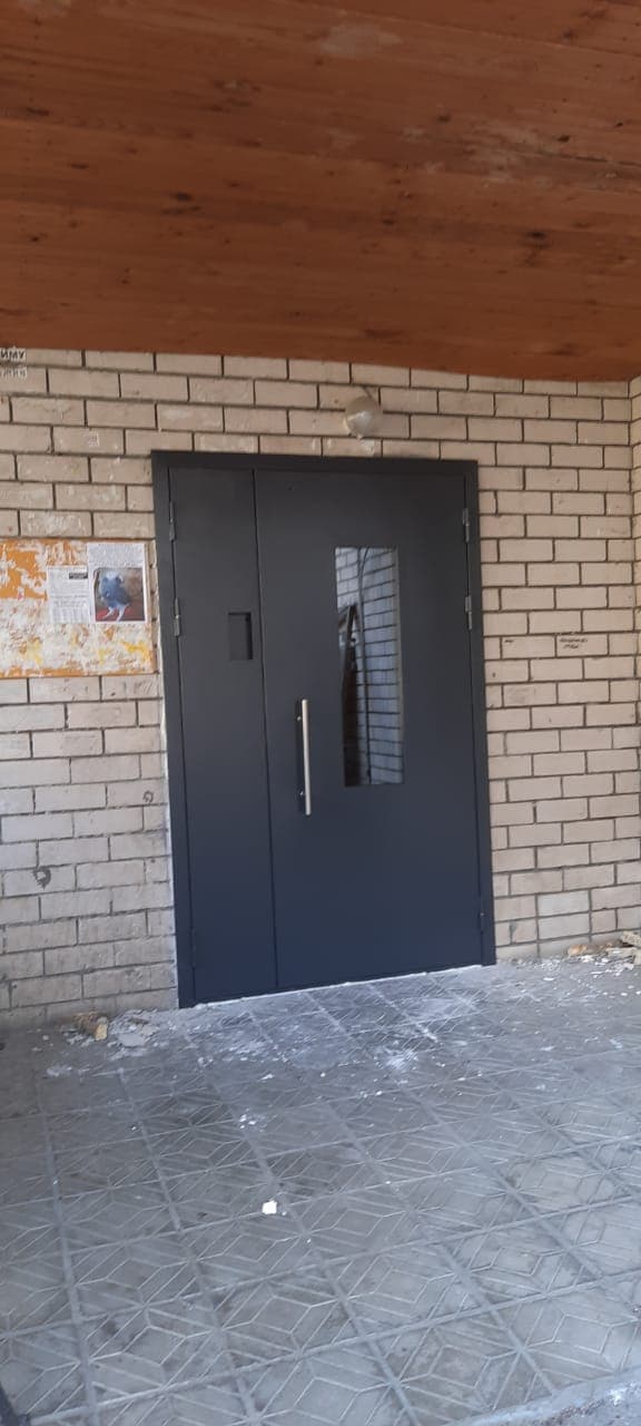 Металлические утеплённые двери — фото 12