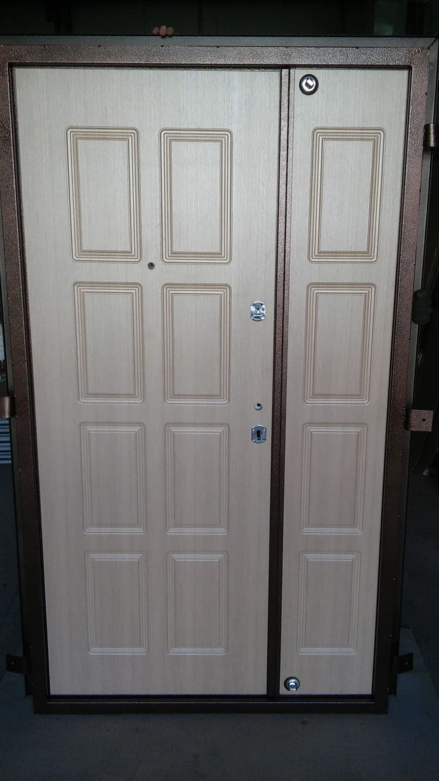 Металлические утеплённые двери — фото 20