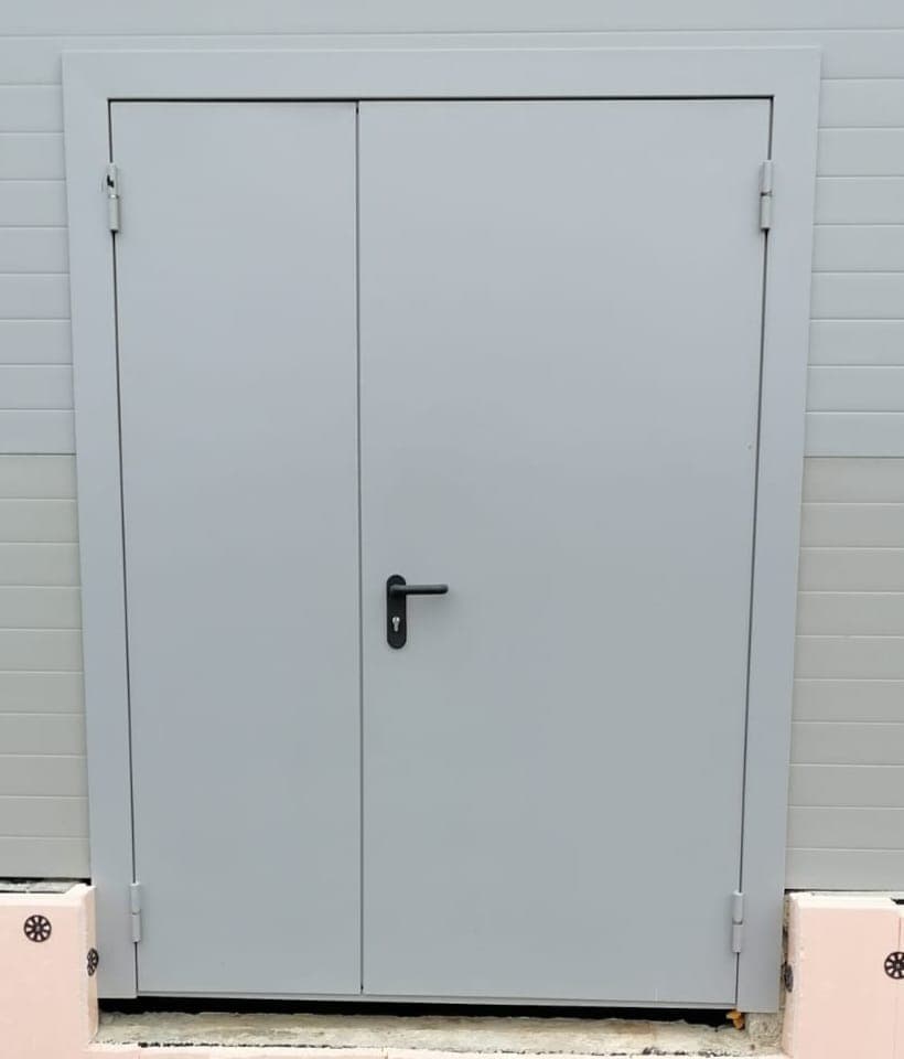 Металлические утеплённые двери — фото 25