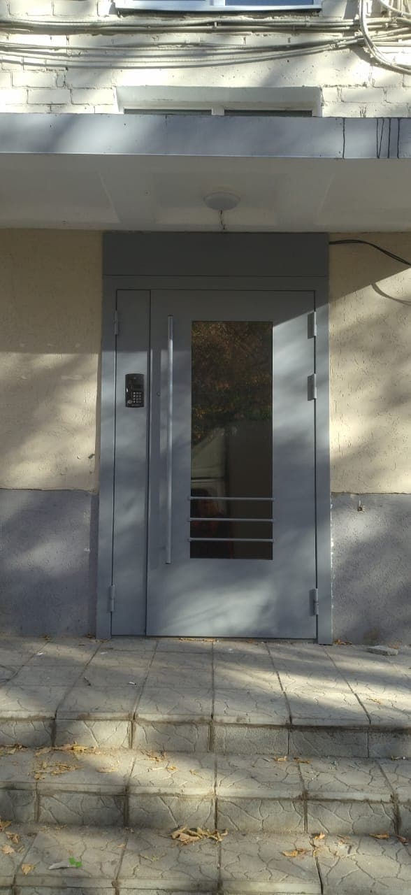 Металлические утеплённые двери — фото 33