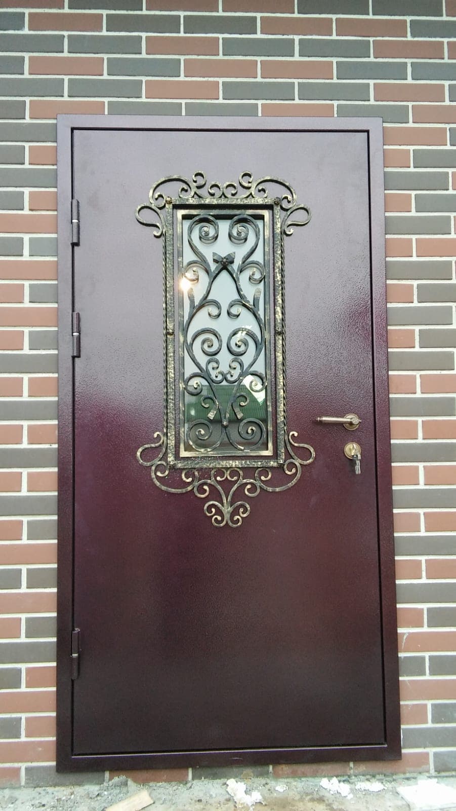 Металлические утеплённые двери — фото 44